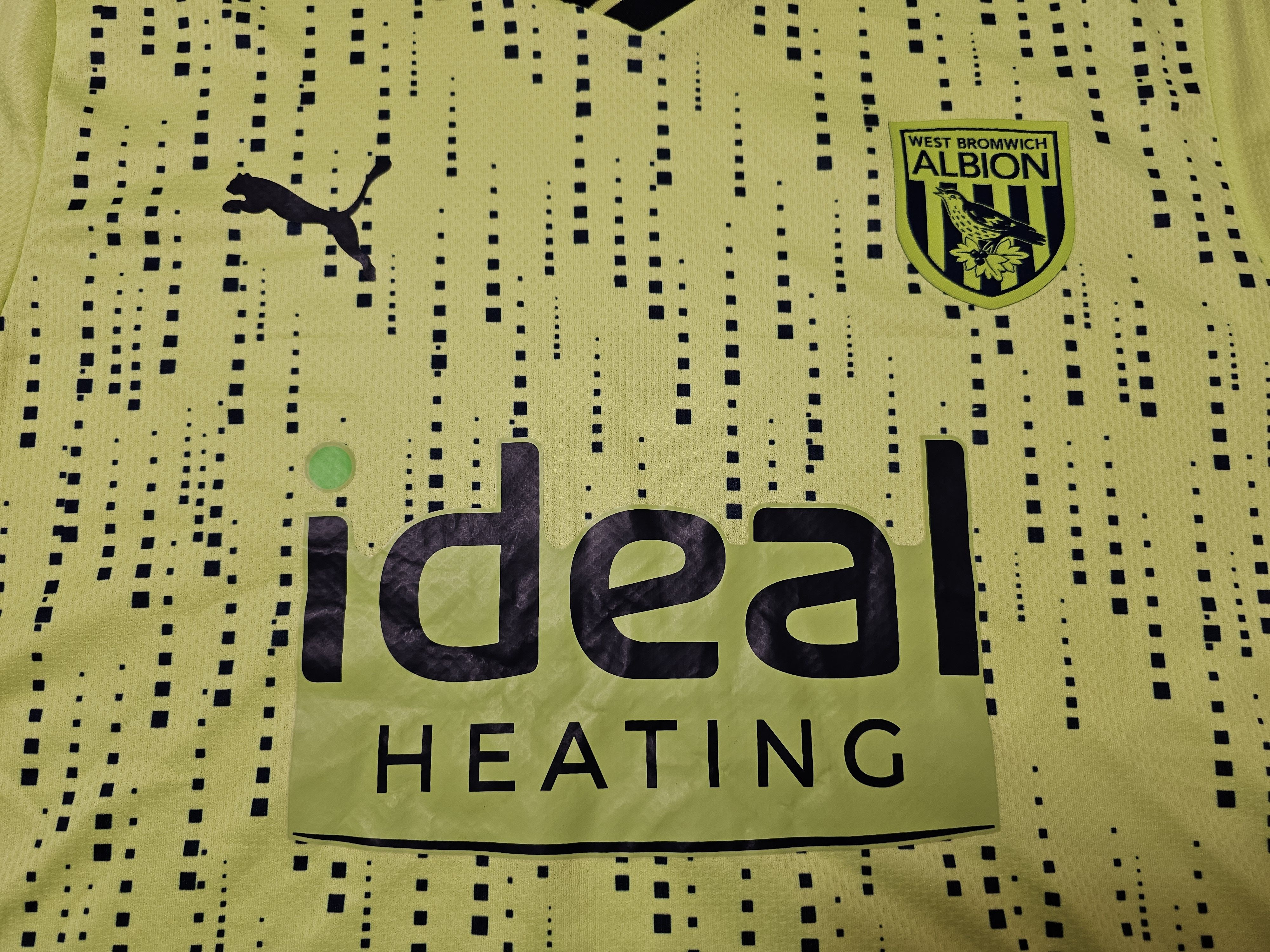 All Sport × Puma WEST BROMWICH ALBION 2023 2024 THIRD FOOTBALL SOCCER JERSEY Size US XL / EU 56 / 4 - 3 Thumbnail