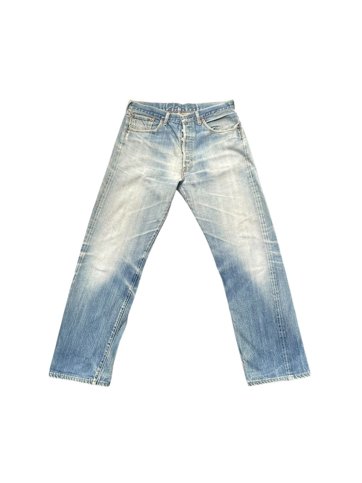 Levi's Vintage Levis 501 E 1966 1967 Selvedge Denim Size US 32 / EU 48 - 2 Thumbnail
