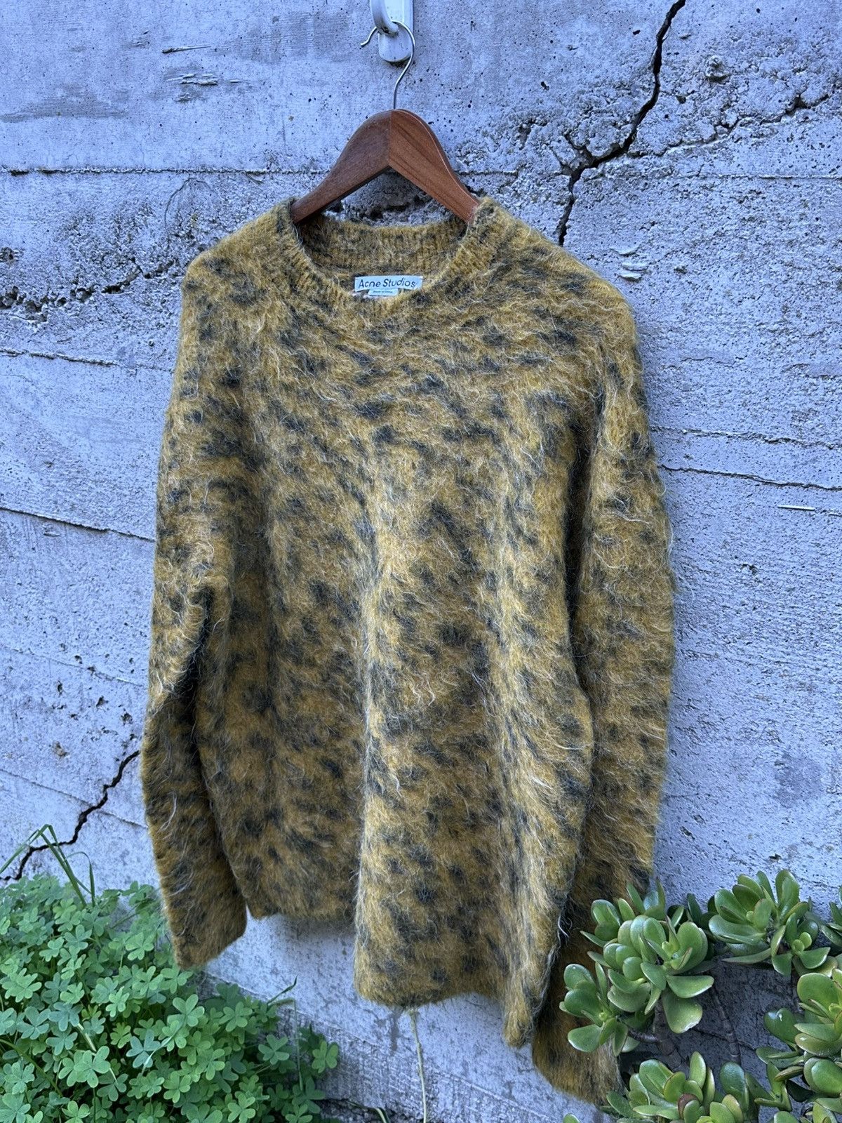 Acne Studios RARE GRAIL Acne Studios printed mohair sweater Size US L / EU 52-54 / 3 - 1 Thumbnail