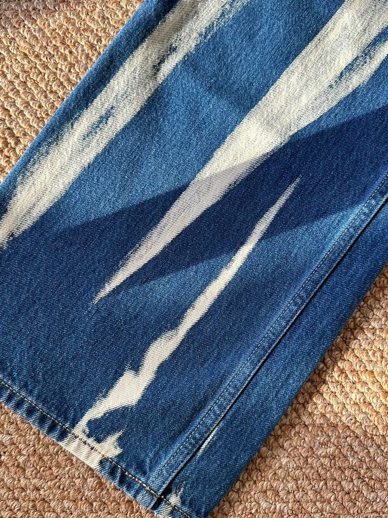 Our Legacy Our LegacyThird cut white smear jeans Size US 31 - 5 Thumbnail