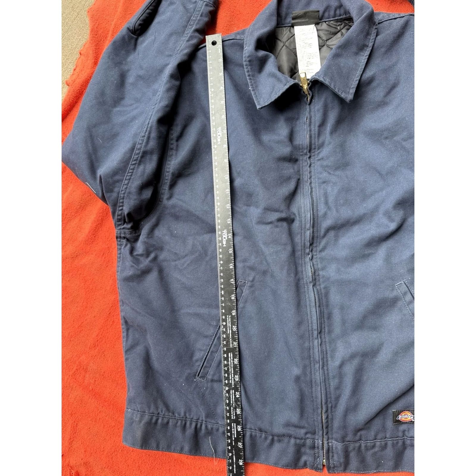 Dickies VINTAGE Dickies Eisenhower Work Jacket Quilted Lined Zip Front NWT Men 2X Navy Blue Jacket Mens Size US XXL / EU 58 / 5 - 5 Thumbnail