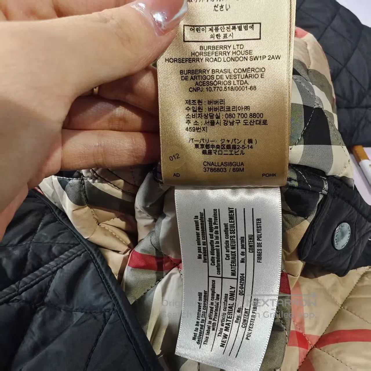 Burberry burberry quilted jacket in xl size. Size XL / US 12-14 / IT 48-50 - 7 Thumbnail