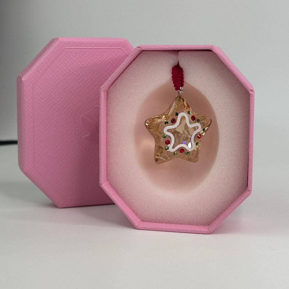 Swarovski Swarovski Holiday Cheers Gingerbread Star Ornament Size ONE SIZE - 8 Thumbnail