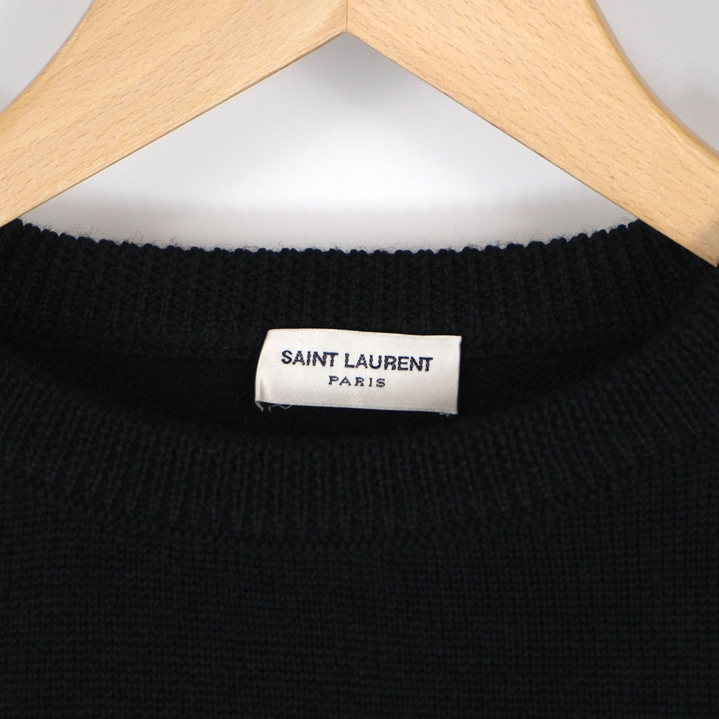 Saint Laurent Paris Saint laurent badge sweater Size US XS / EU 42 / 0 - 3 Thumbnail