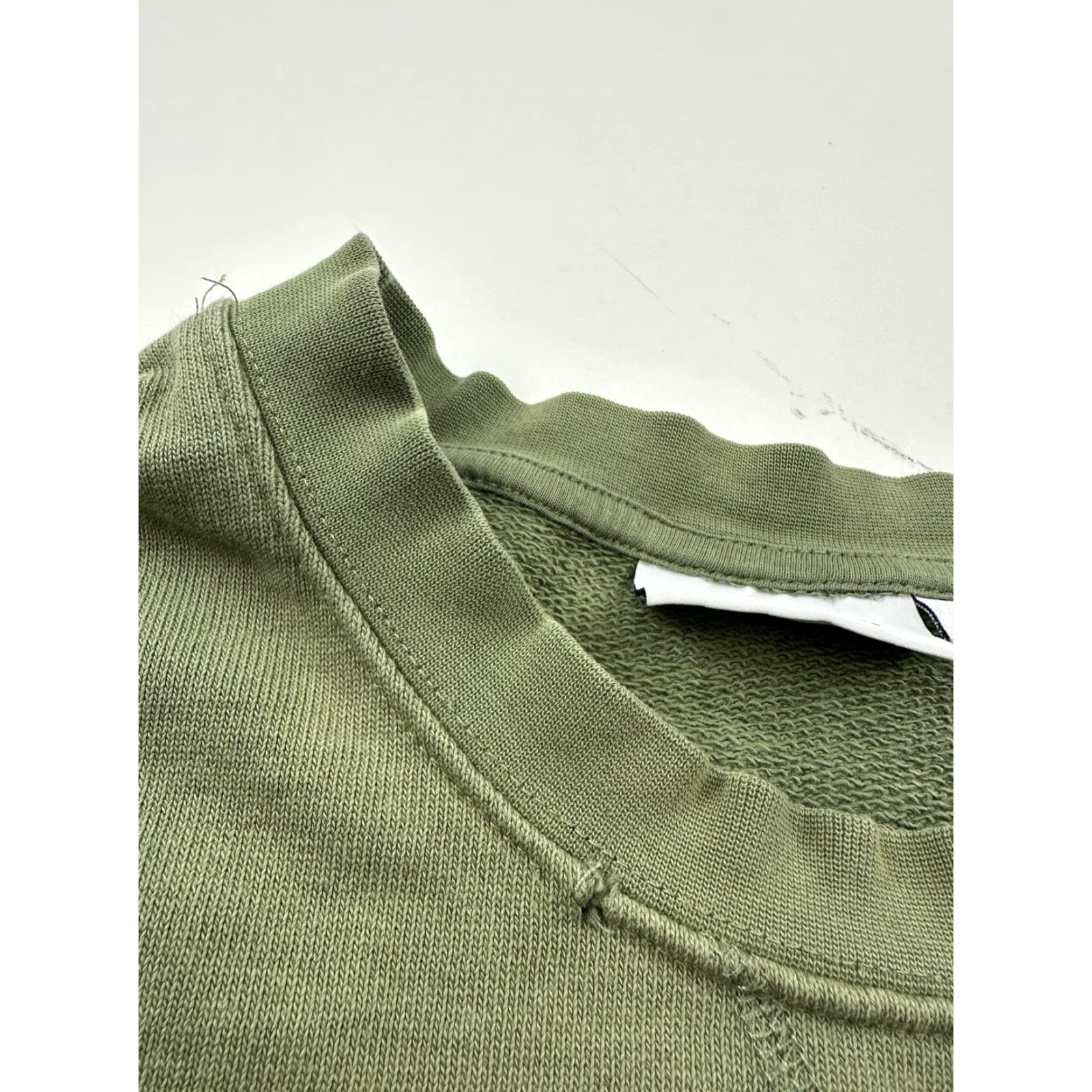 Weekday Weekday Sweatshirt Mens Large Green Crew Neck Pullover Jumper Jeffrey Size US L / EU 52-54 / 3 - 4 Thumbnail