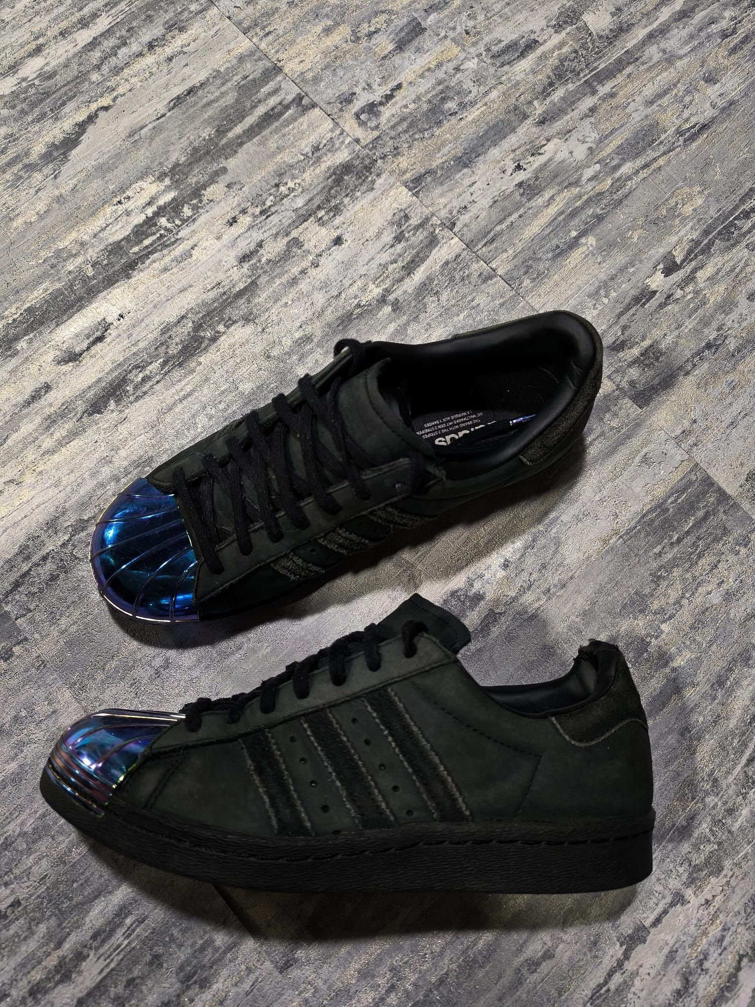 Adidas Adidas Superstar Suede 80s Metal Toe Iridescent Size US 8 / IT 38 - 6 Thumbnail