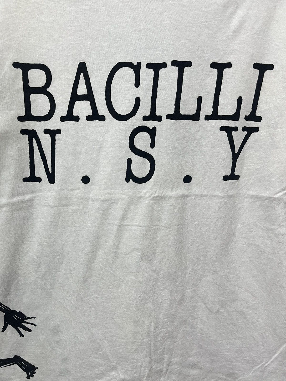 Vintage Vintage 90’s Bacilli N.S.Y tee Size US L / EU 52-54 / 3 - 2 Thumbnail