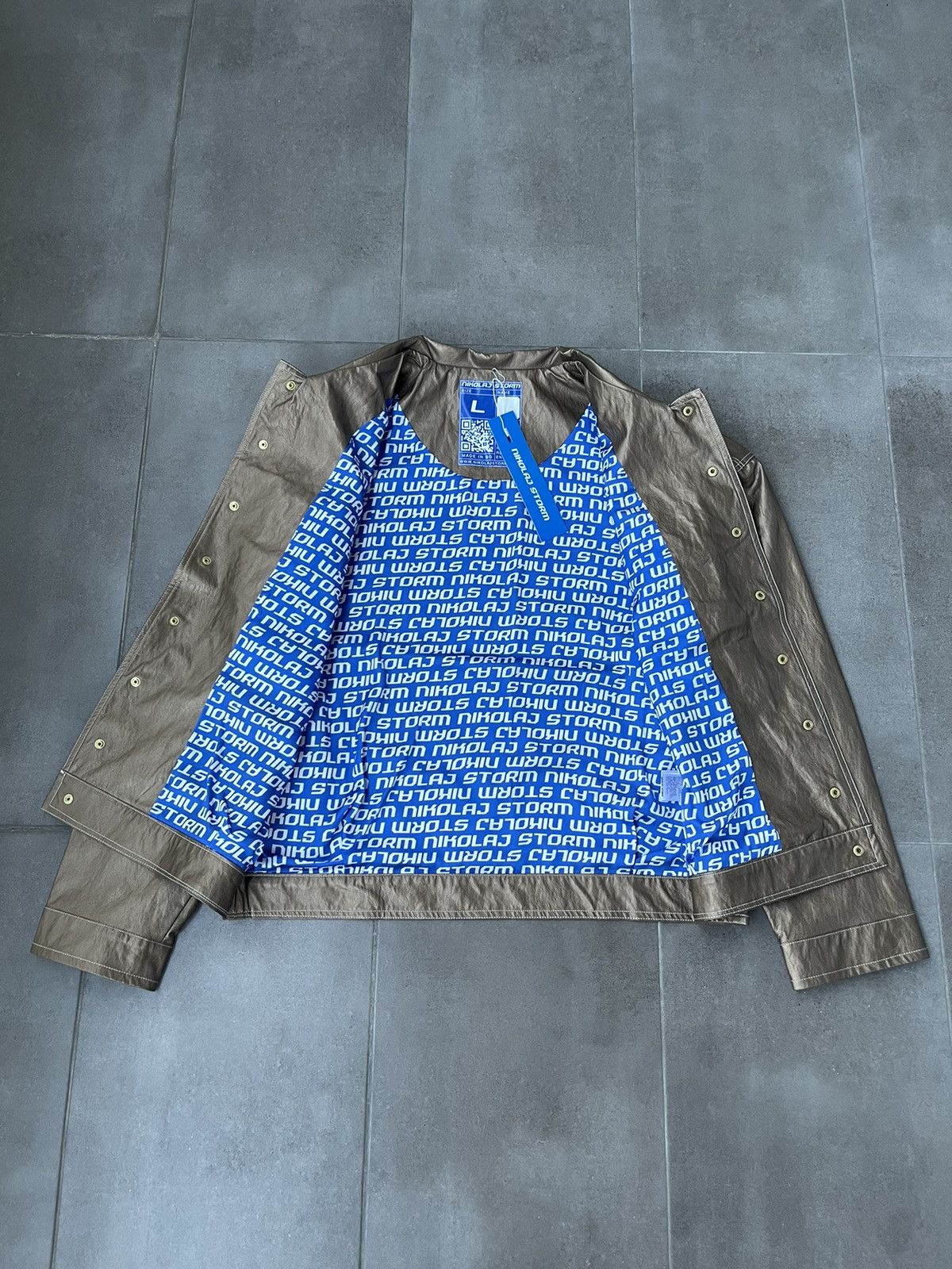 Other !DS! SS22 Nikolaj Storm Copper Danny Work Jacket Size US L / EU 52-54 / 3 - 16 Thumbnail