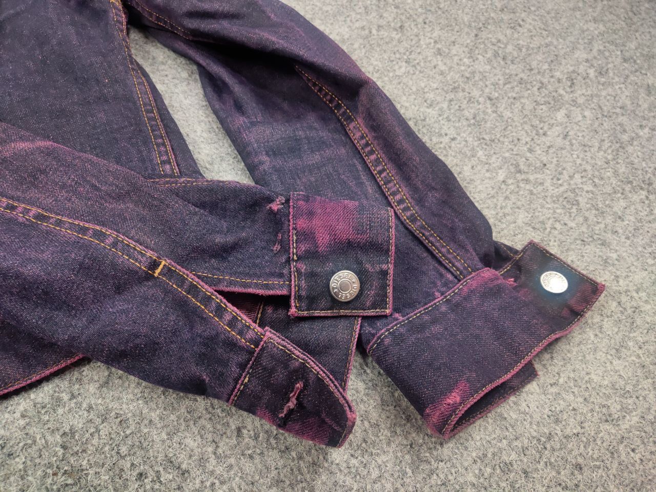 Vintage Diesel Track Dyed Jacket if six was nine Y2K Style