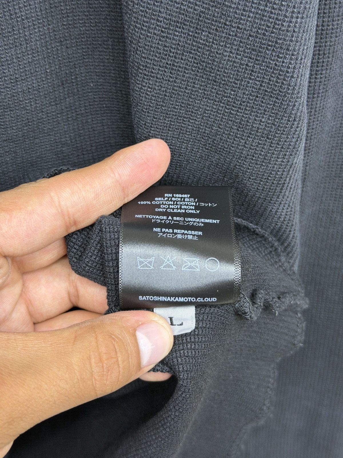 Satoshi Nakamoto Satoshi Nakamoto Logo Thermal Size US L / EU 52-54 / 3 - 9 Thumbnail