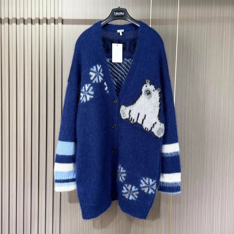 Loewe loewe Knitted cardigan 2505-Nextarrow Size US S / EU 44-46 / 1 - 1 Thumbnail
