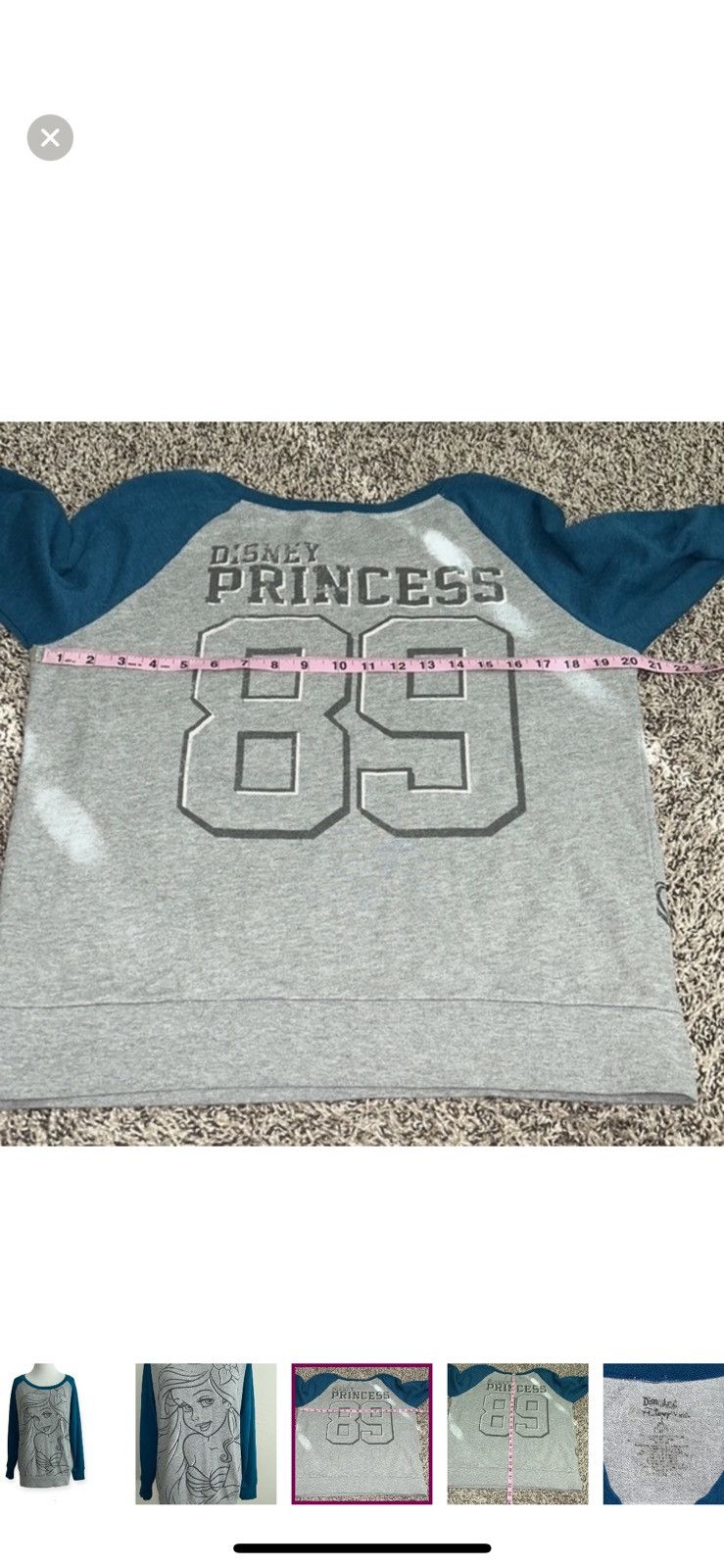Disney Disney medium Ariel pullover sweatshirt Size M / US 6-8 / IT 42-44 - 3 Thumbnail