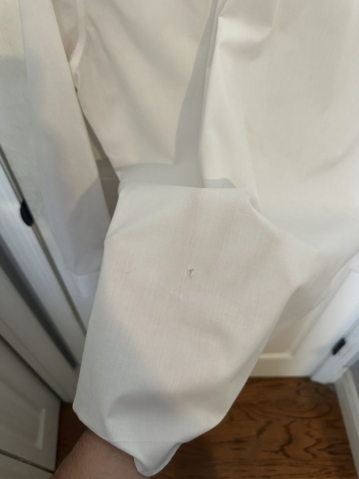 J Ferrar JF J Ferrar Slim Stretch Dress Shirt White Mens M 15-15.5 Size US M / EU 48-50 / 2 - 8 Thumbnail