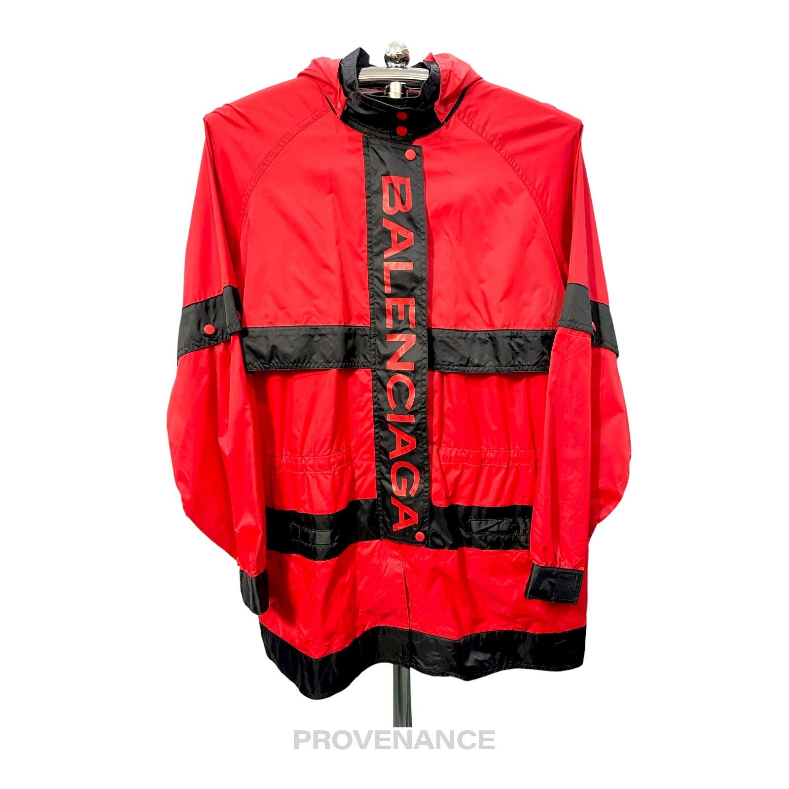 Balenciaga 🔴 Balenciaga Golf Wind Breaker Jacket - Red Size US M / EU 48-50 / 2 - 1 Thumbnail