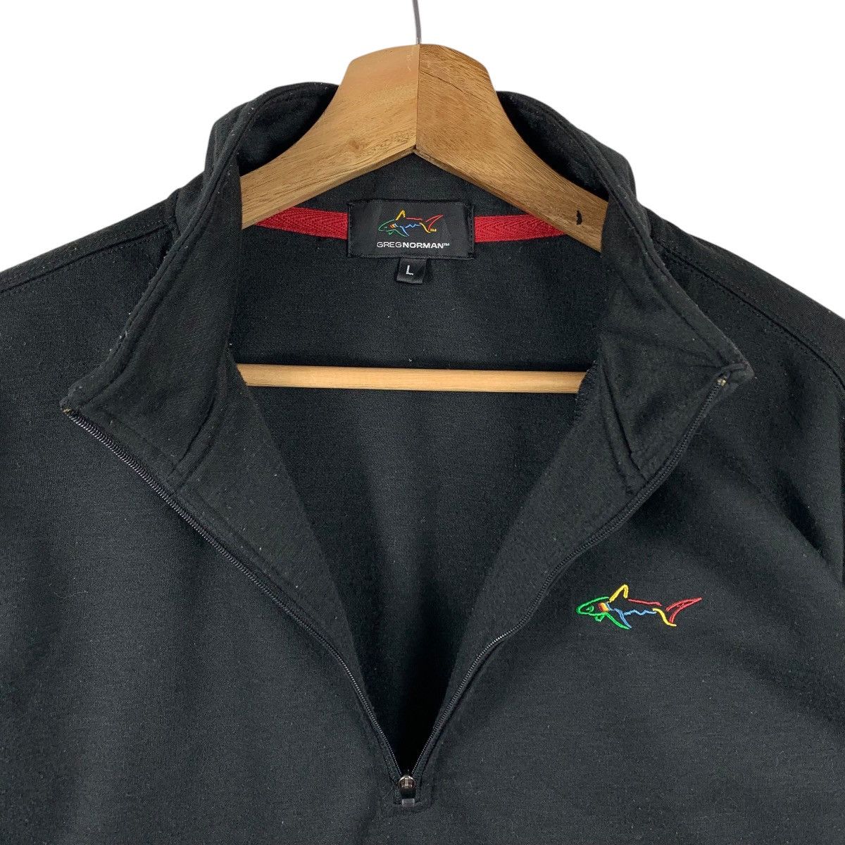 Greg Norman Greg Norman Collection Men's 1/4 Zip Pullover Sweatshirt Size US L / EU 52-54 / 3 - 6 Thumbnail