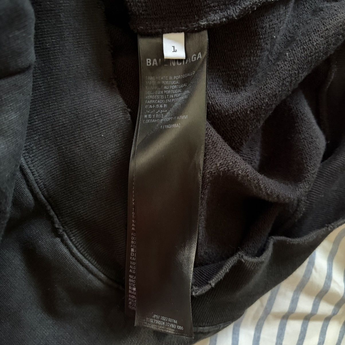 Balenciaga Balenciaga Skater Hoodie Size US S / EU 44-46 / 1 - 5 Thumbnail