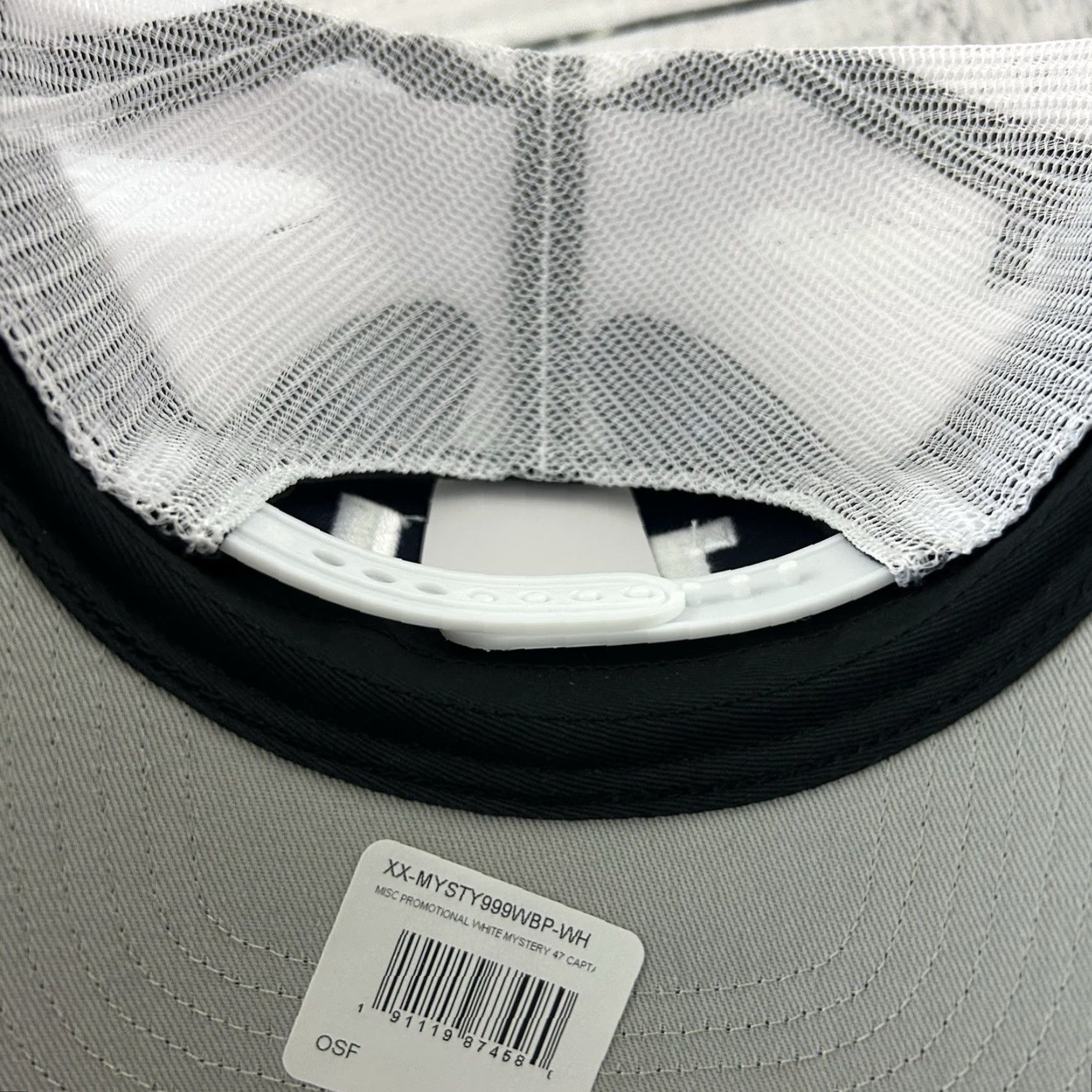 47 47 Brand New York Giants Trucker Adjustable Snapback Hat Men's Blue Hat Size ONE SIZE - 3 Thumbnail