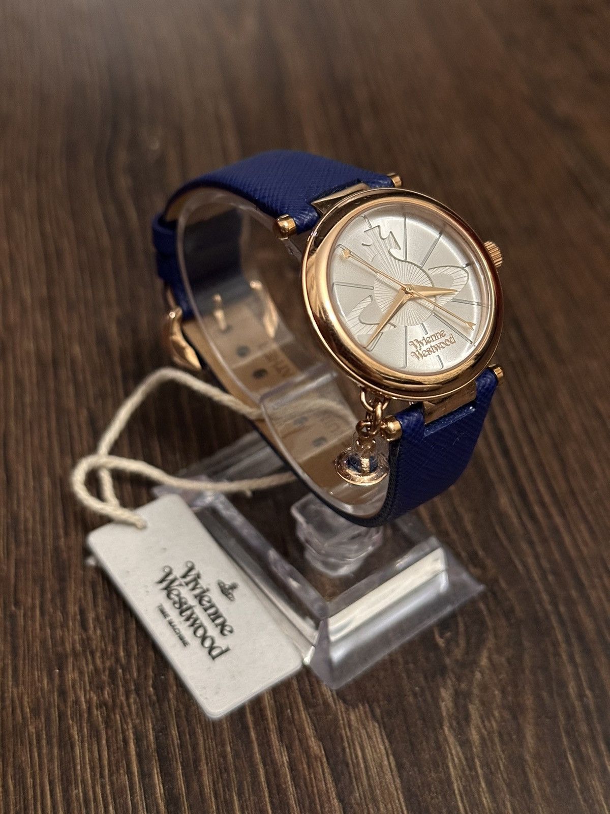 Vivienne Westwood ORB-POP Navy/Pink-Gold Watch