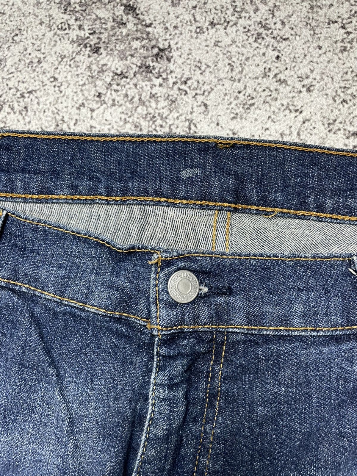 Levi's Levi’s 559 Faded Accent Dark Blue Washed Jeans Size US 41 - 4 Thumbnail