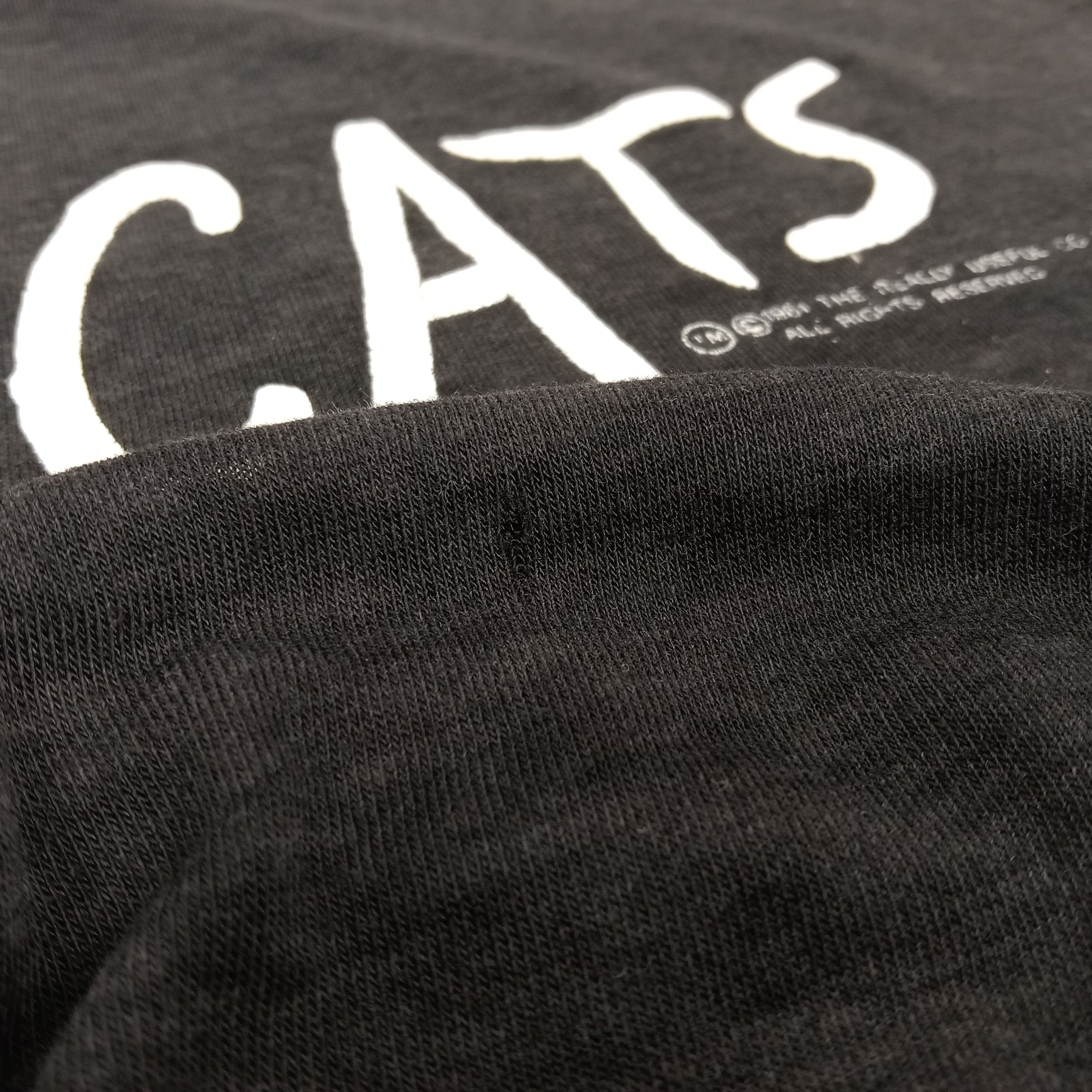 Vintage Cats Horror Movie Streetwear Style Vintage Tshirt Size US M / EU 48-50 / 2 - 8 Thumbnail