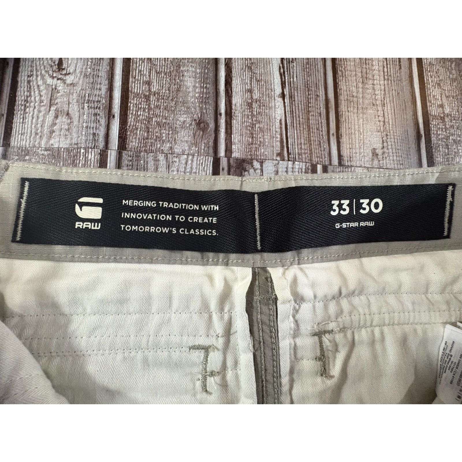 G-Star G-Star Raw Rovic Zip 3D Regular Tapered Cargo Pants W33 L32 Size US 33 - 2 Thumbnail