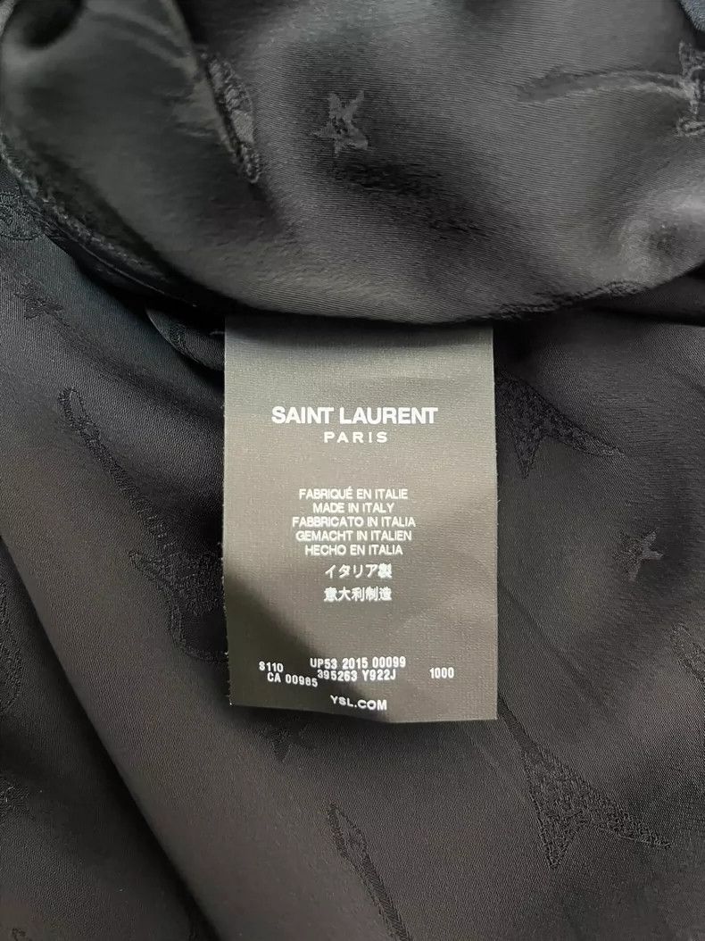 Saint Laurent Paris Saint Laurent ParisFall/Winter 15 Black Guitar Mulberry Si Size US XXS / EU 40 - 6 Thumbnail