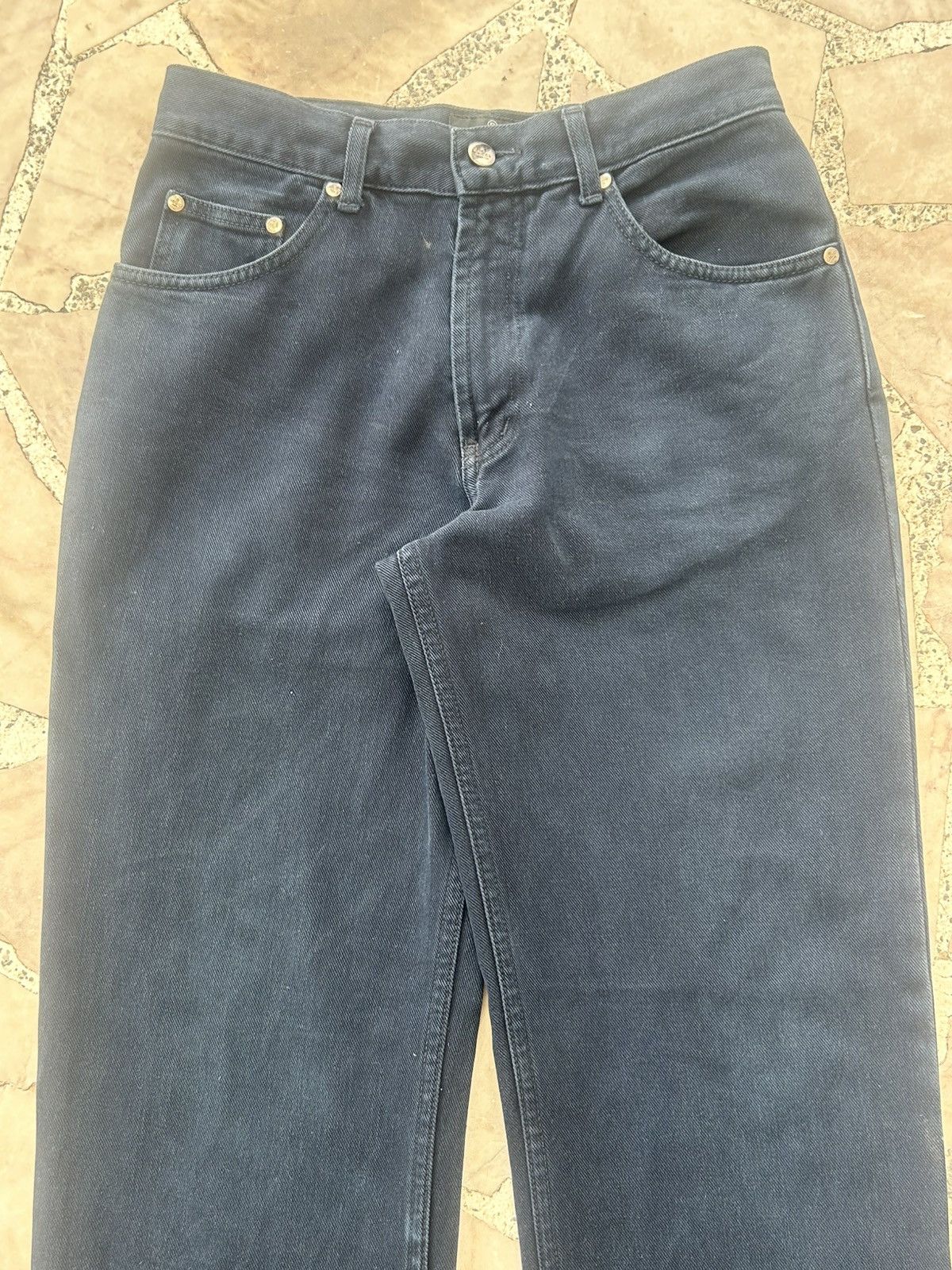 Gucci Gucci Vintage Straight Cut Dark Blue Denim Size US 30 / EU 46 - 4 Thumbnail