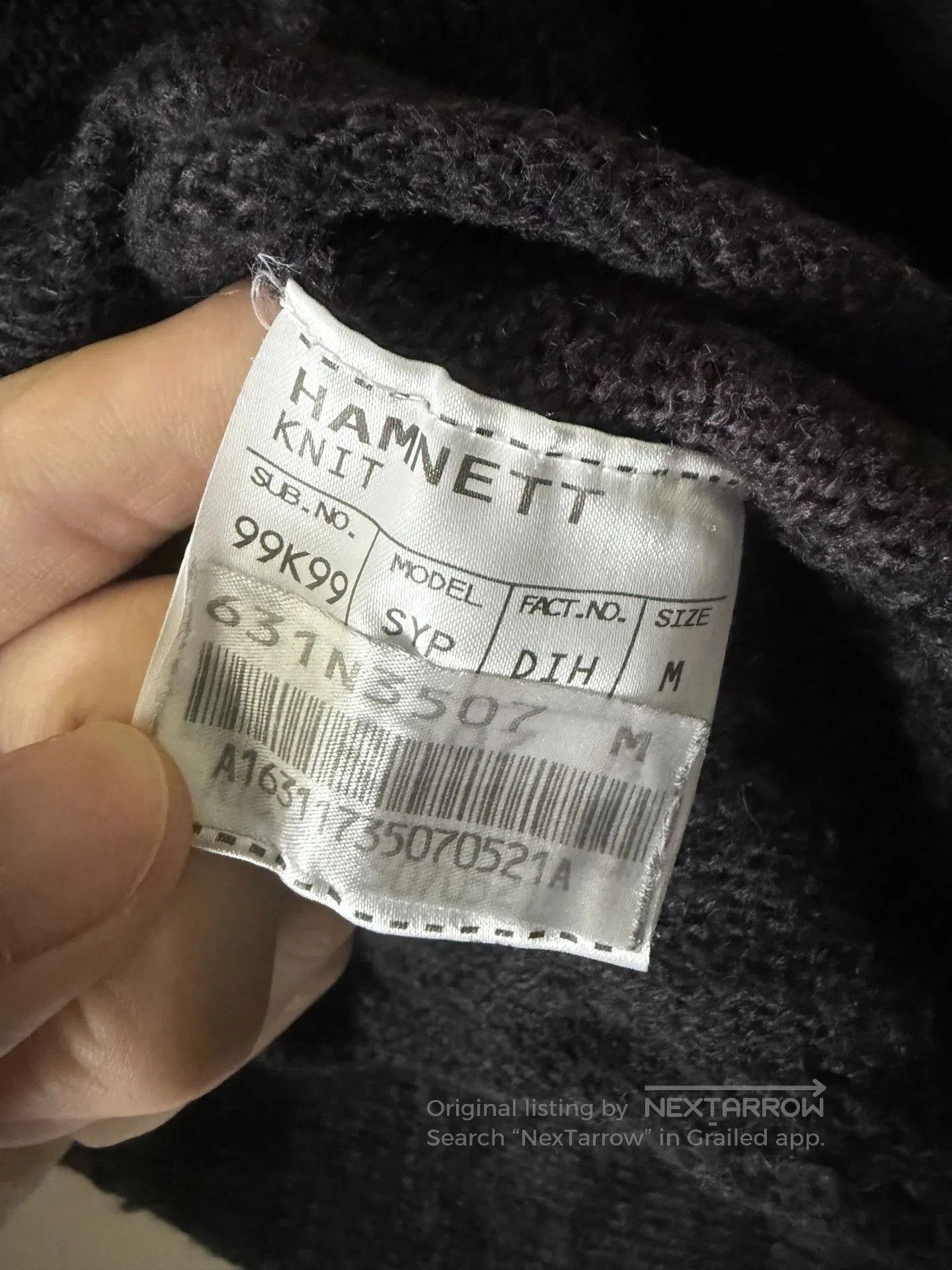 Katharine Hamnett London Katharine Hamnett 00s Knit Rolled. Size US M / EU 48-50 / 2 - 4 Thumbnail