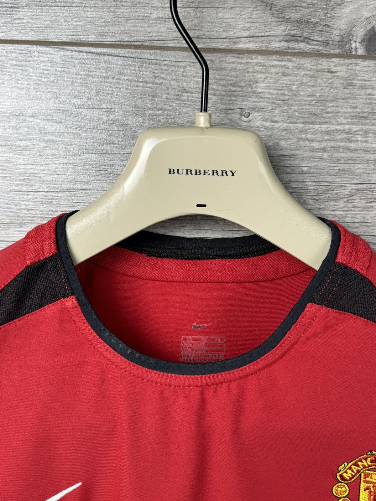 Nike Manchester United Nike 2002/04 Home Vintage Football Shirt Size US XS / EU 42 / 0 - 6 Thumbnail