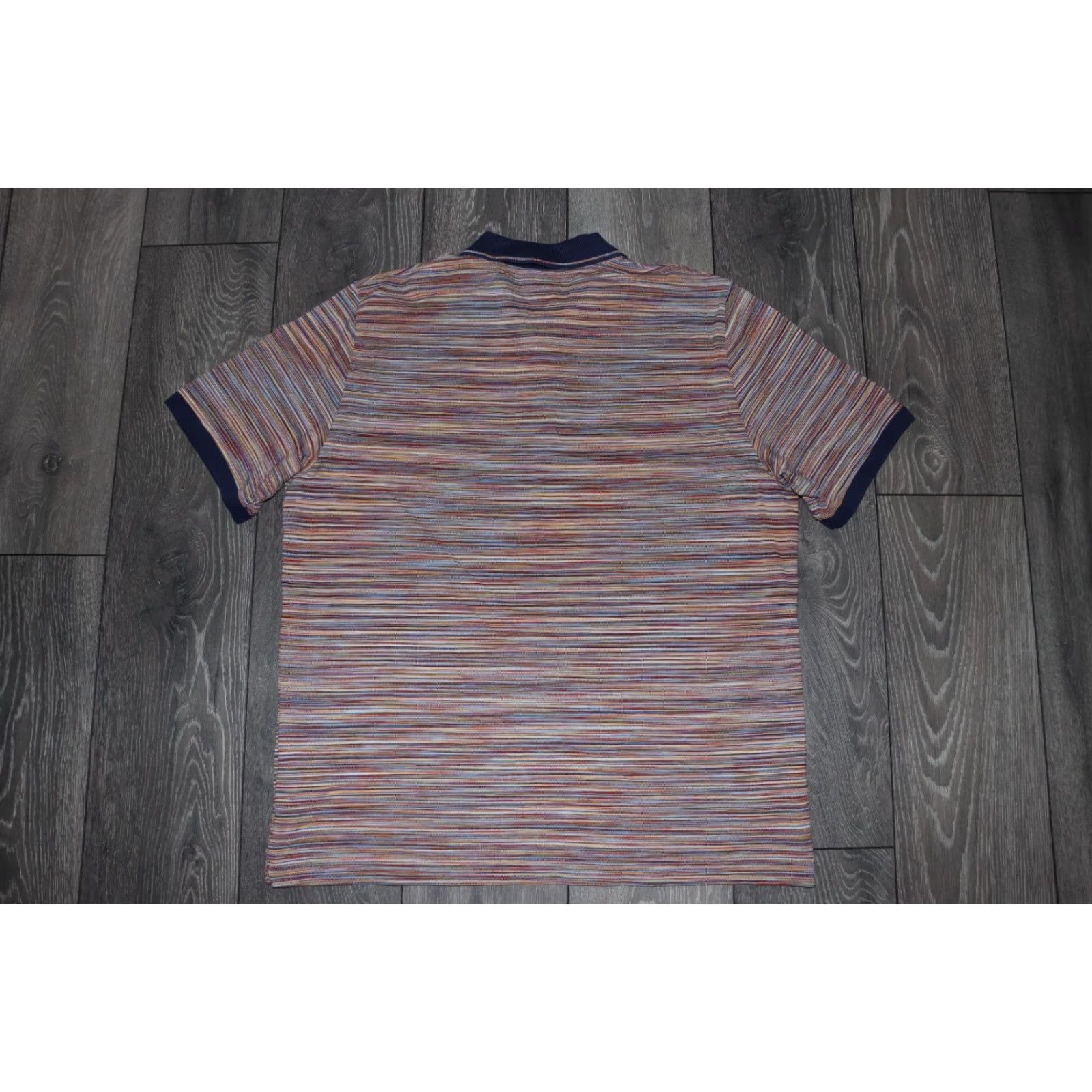 Missoni Missoni Polo Shirt Mens 3XL Short Sleeve Multicolor UC22SL00 Size US XXL / EU 58 / 5 - 7 Thumbnail