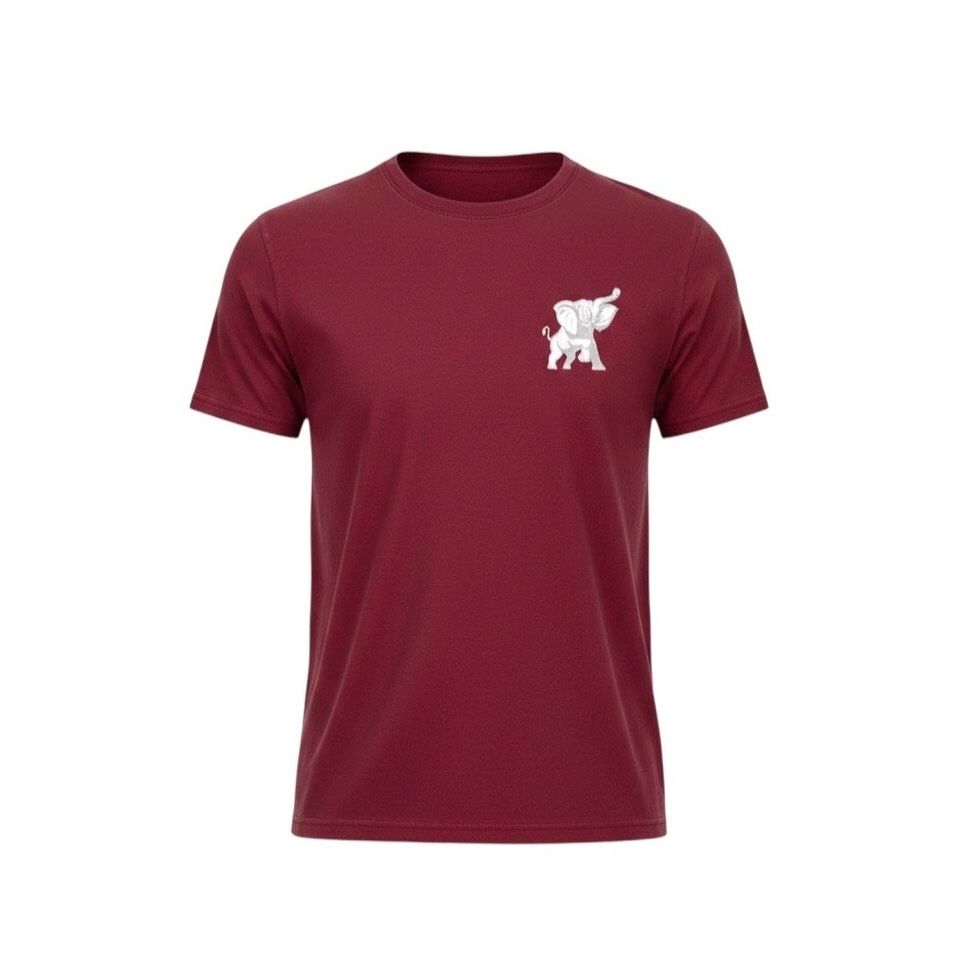 Gildan Gildan Ultra Cotton AL Crimson Tide mascot elephant T-shirt Size M / US 6-8 / IT 42-44 - 1 Thumbnail