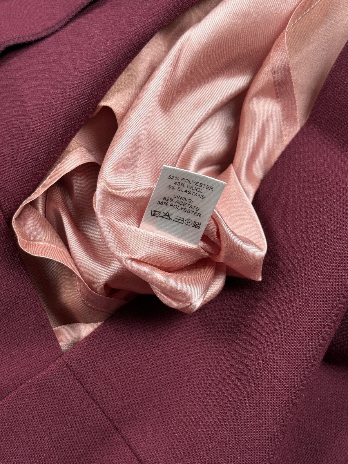 Other The Fold London Northcote Plum Midi Dress Minimal Luxury Lux Size L / US 10 / IT 46 - 12 Thumbnail