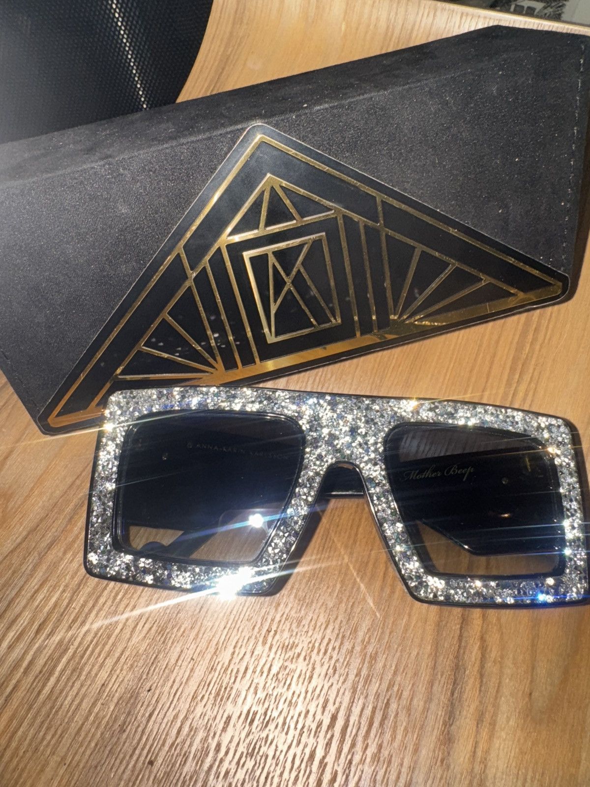 Other Anna-Karin Karlsson - Mother Beep Swarovski Sunglasses Size ONE SIZE - 2 Thumbnail