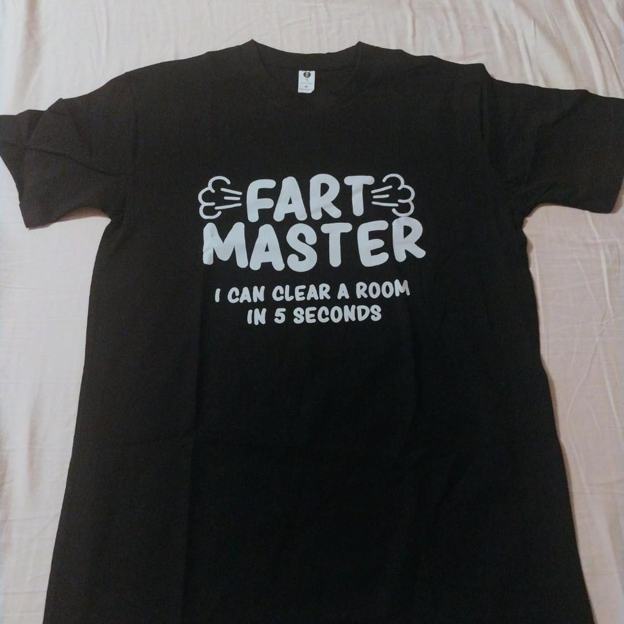 Other Size Medium Fart Master black t-shirt Size US M / EU 48-50 / 2 - 1 Thumbnail