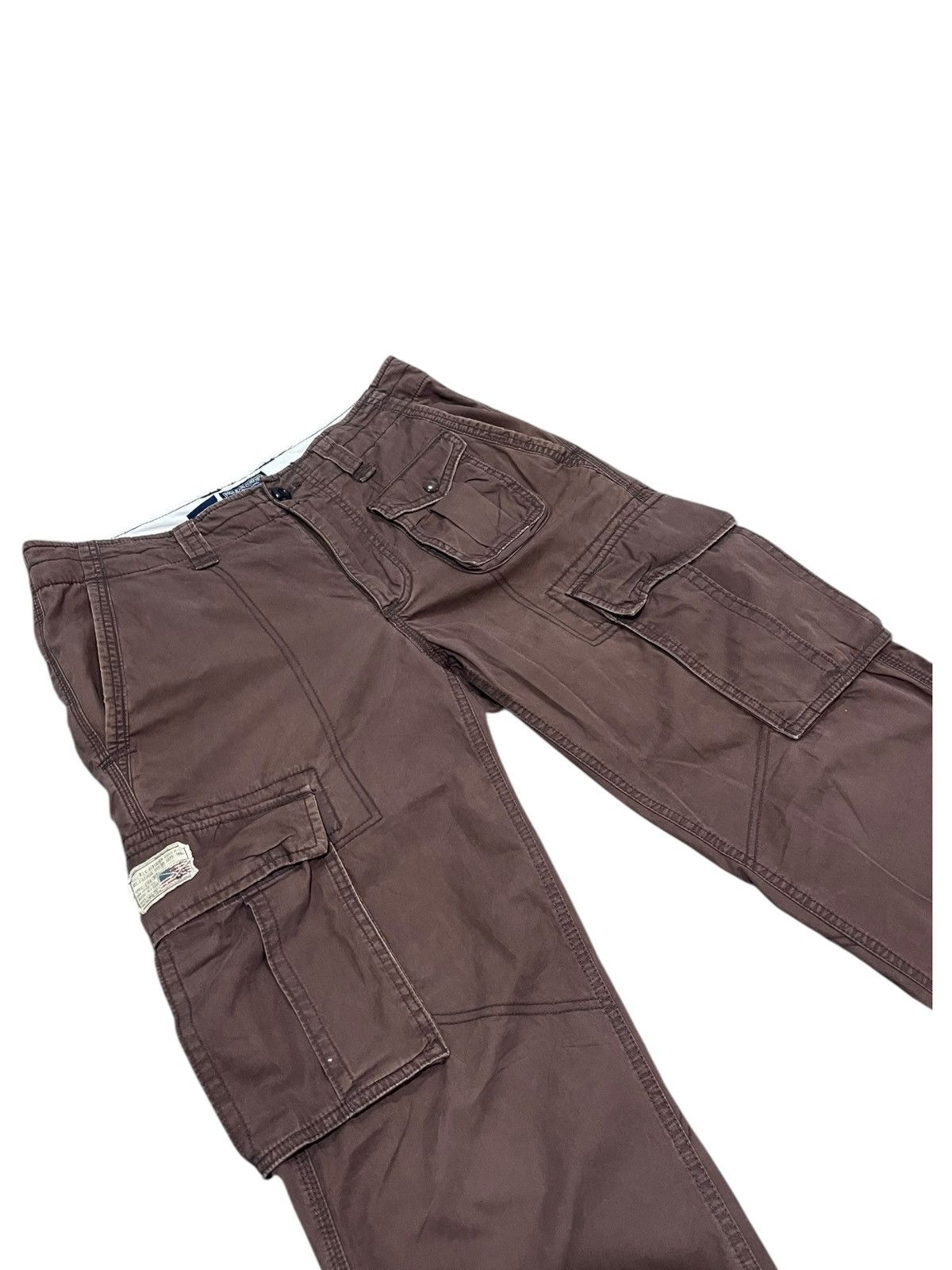 Polo Ralph Lauren VTG Sunfaded Polo Military MIL-J Spec RL-67 Cargo Pants Size US 34 / EU 50 - 6 Thumbnail