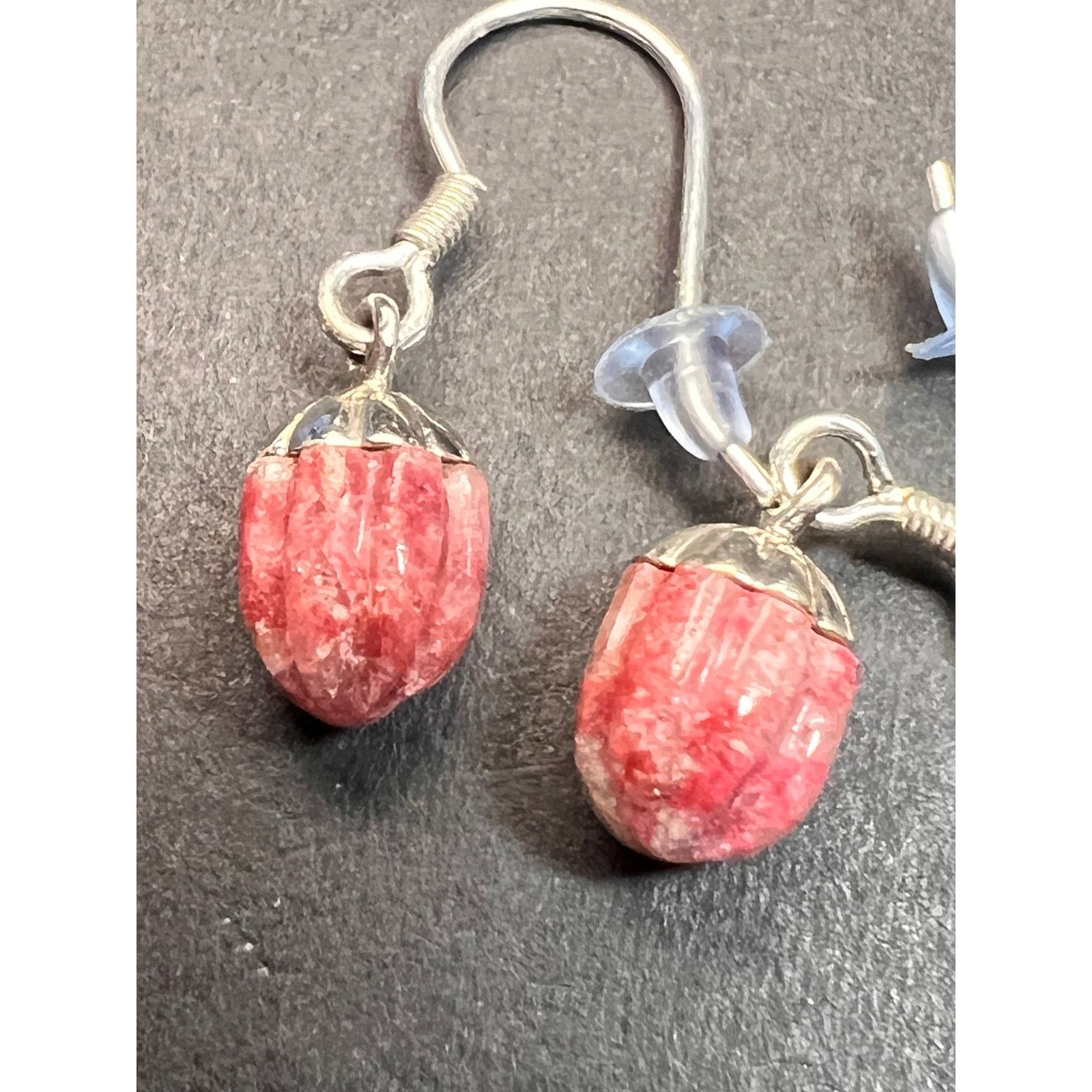Other NEW Norwegian thulite sterling silver earrings Size ONE SIZE - 11 Thumbnail