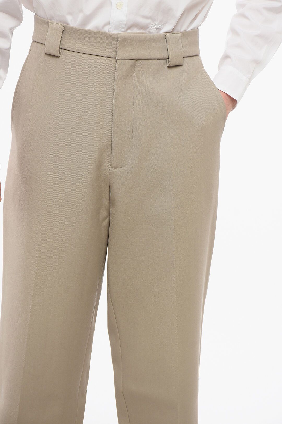 Fear of God og1mm0825 Twill Wool Loose Fit Pant in Beige Size US 34 / EU 50 - 2 Thumbnail