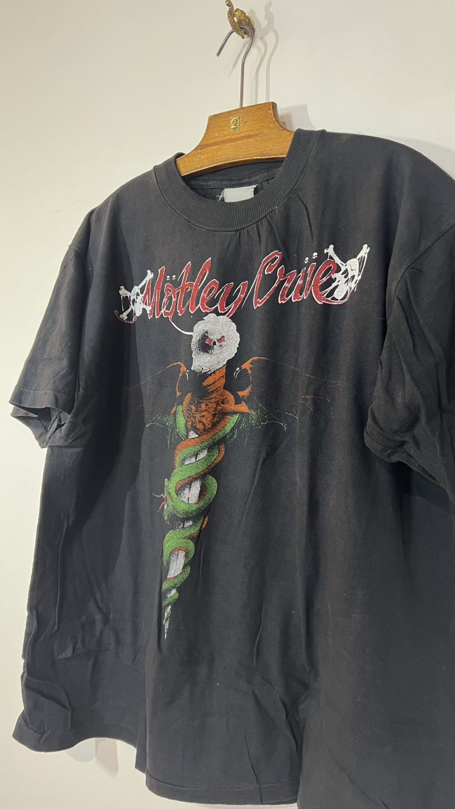 Band Tees vintage Motley Crue 90s Dr Feelgood shirt Size US L / EU 52-54 / 3 - 2 Thumbnail