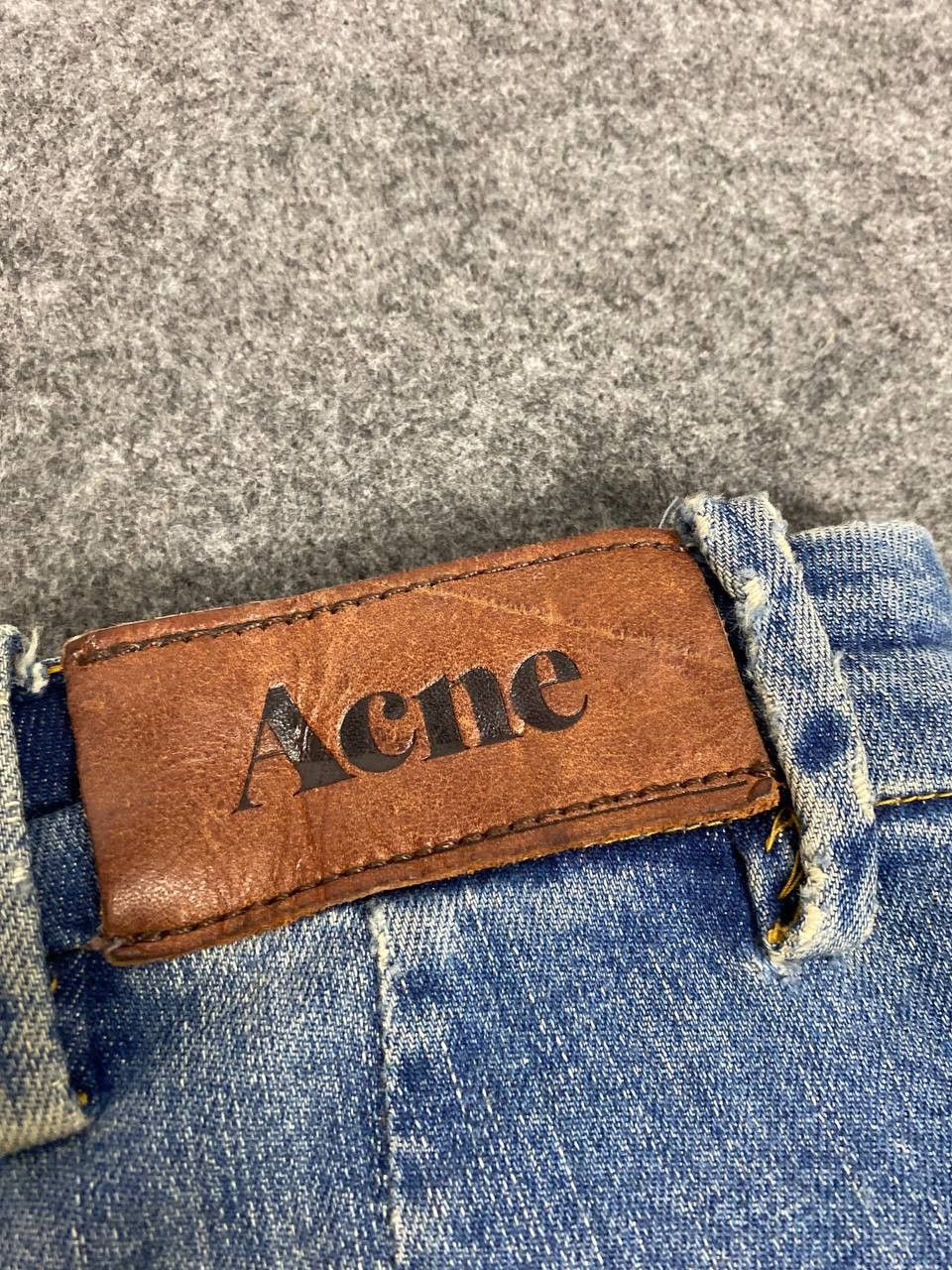 Acne Studios vintage acne jeans zipper at the back design Size 29" - 5 Thumbnail