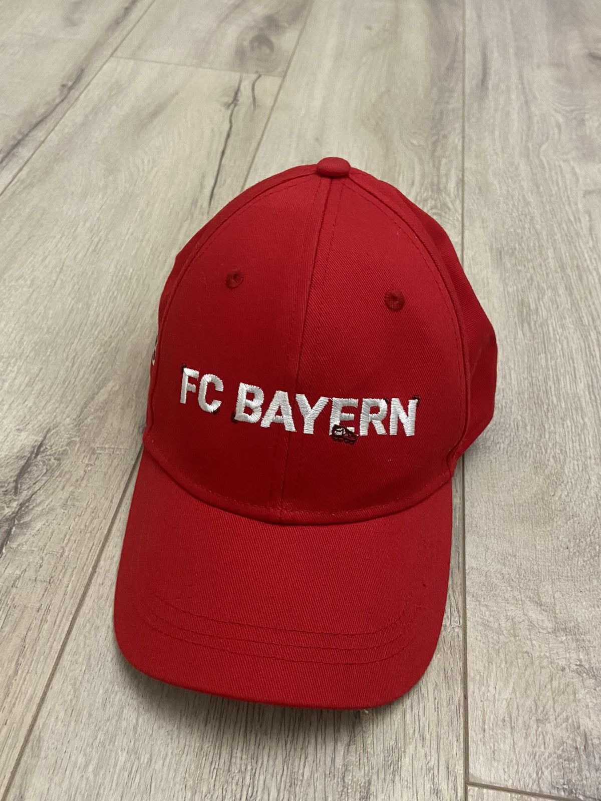 Vintage FC Bayern Munich München Vintage Hat Cap Football Rare Size ONE SIZE - 2 Thumbnail