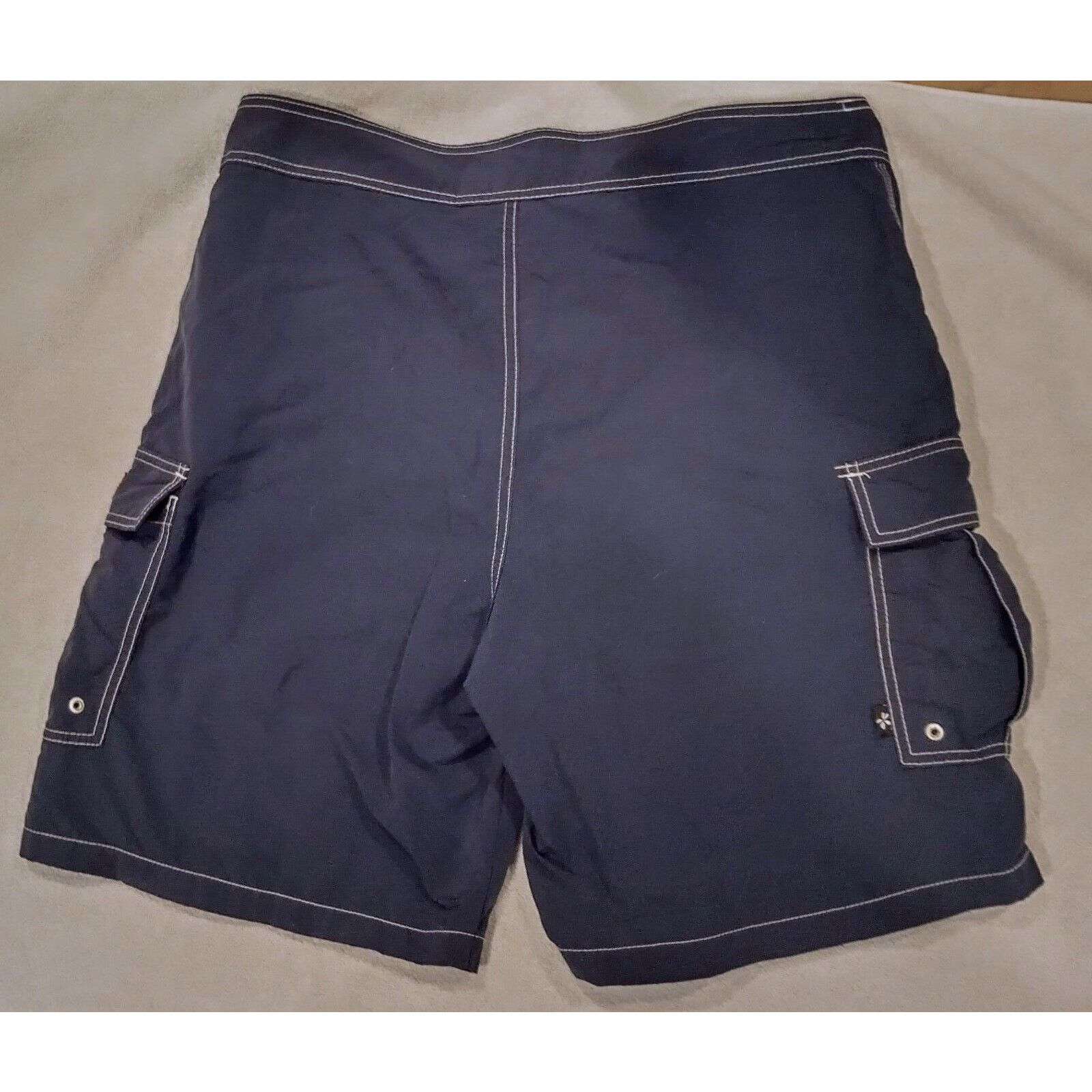 Other Brewer Blue Swim Trunk Shorts w/ Side Pockets size 36 used Size US 36 / EU 52 - 4 Thumbnail