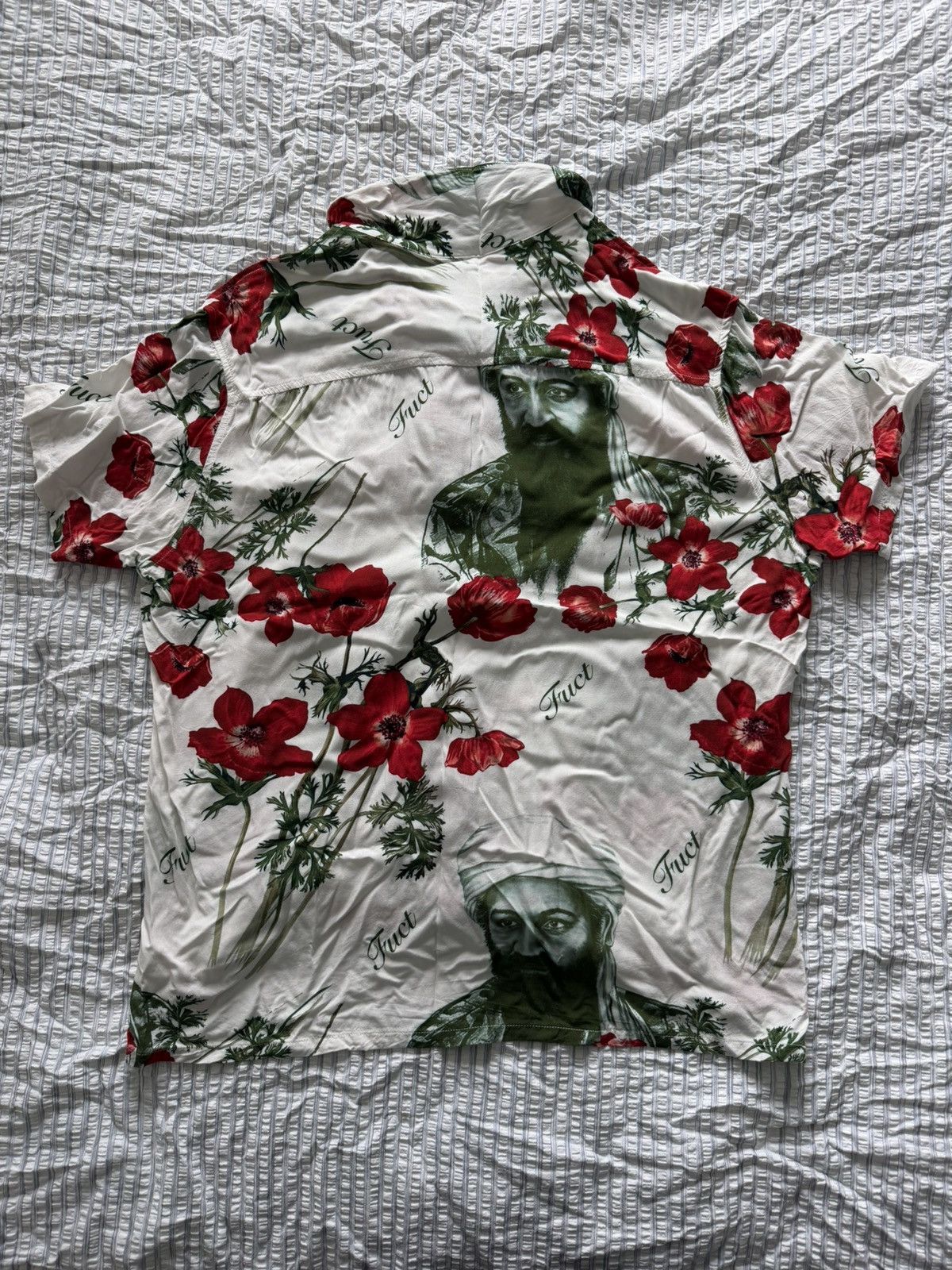 FUCT FUCT ‘War On Drugs’ rayon shirt Size US L / EU 52-54 / 3 - 5 Thumbnail