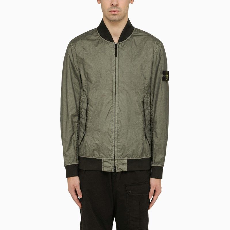 Stone Island Stone Island Lightweight Moss-Coloured Technical