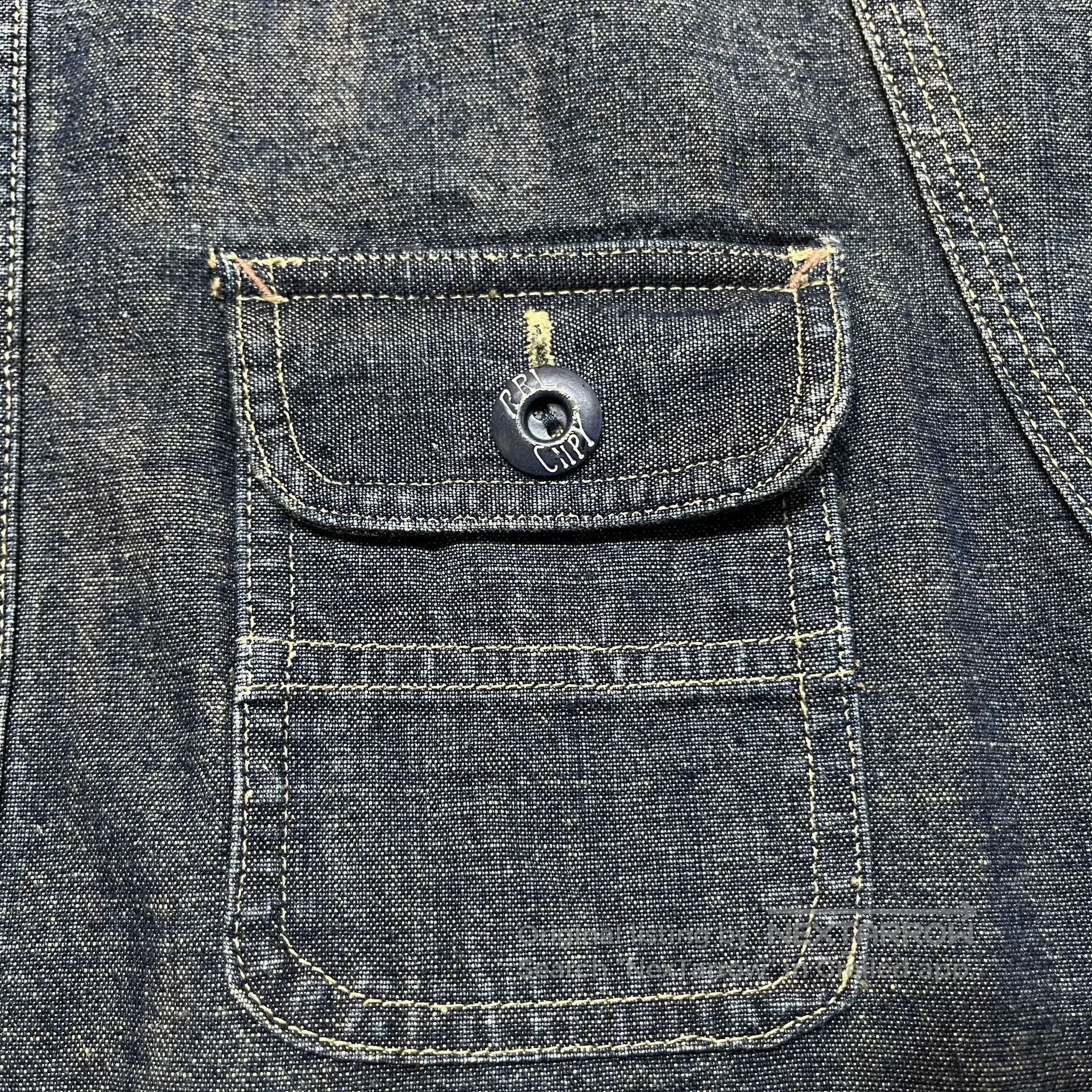 RRL Ralph Lauren RRL Vintage Denim Shirt by Ralph Lauren. Size US XS / EU 42 / 0 - 7 Thumbnail
