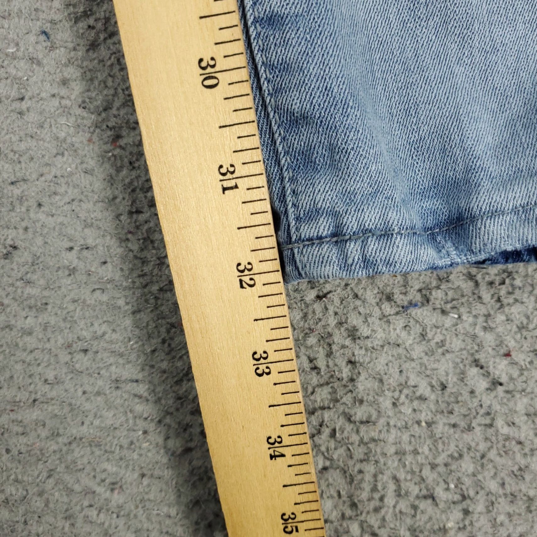 Jordan Craig Jordan Craig Jeans Mens 42x32 Blue Distressed Straight Denim Pants Size US 42 / EU 58 - 6 Thumbnail