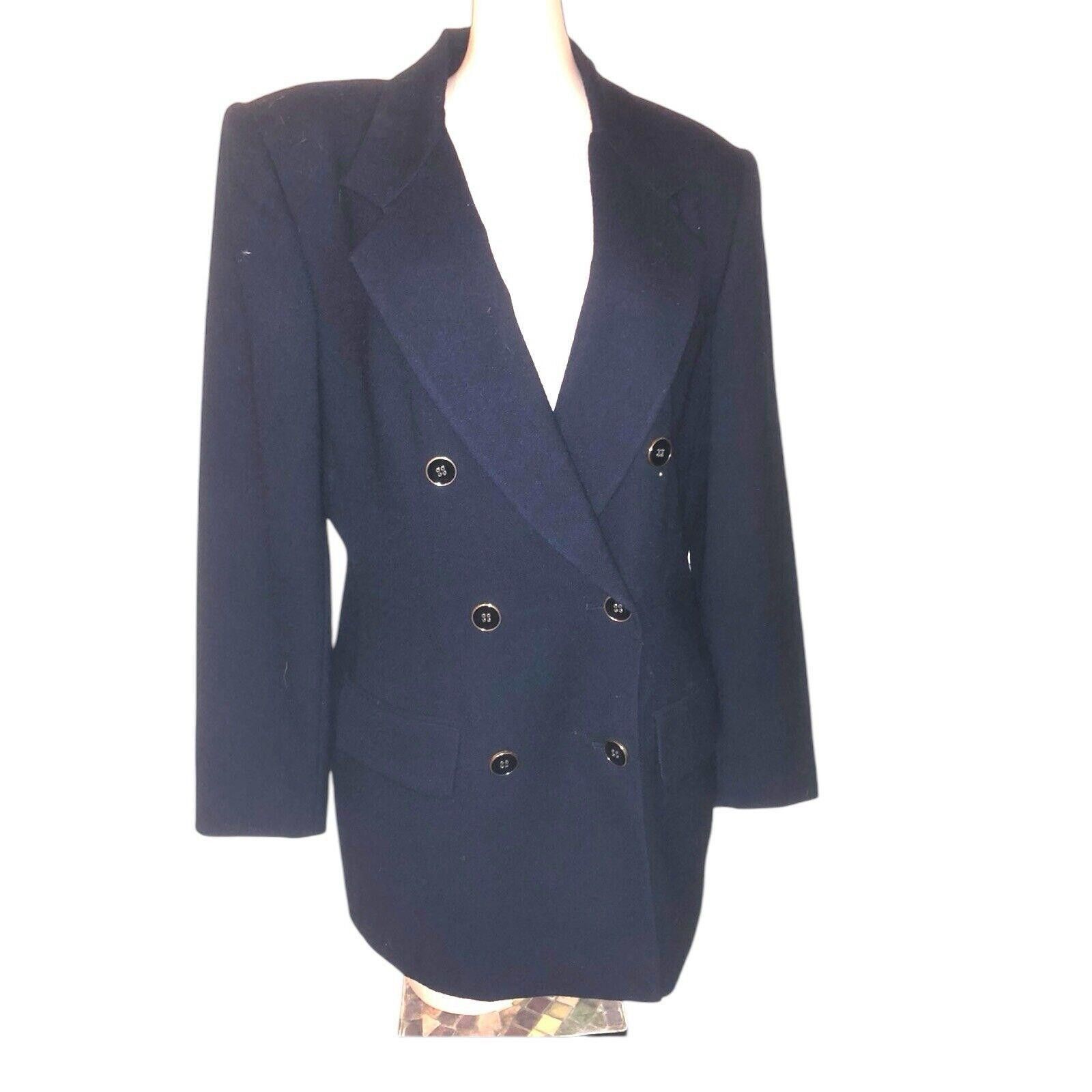 Other Vintage John Meyer Double Breasted Wool Blazer Jacket Sz 8 Size M / US 6-8 / IT 42-44 - 2 Thumbnail