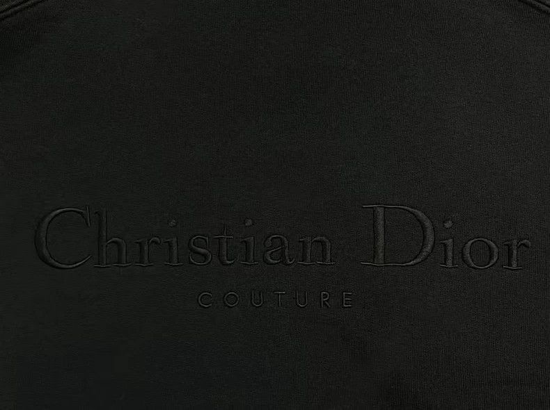 Dior Dior Black Hooded Jacket with Logo-2506 Size M / US 6-8 / IT 42-44 - 7 Thumbnail