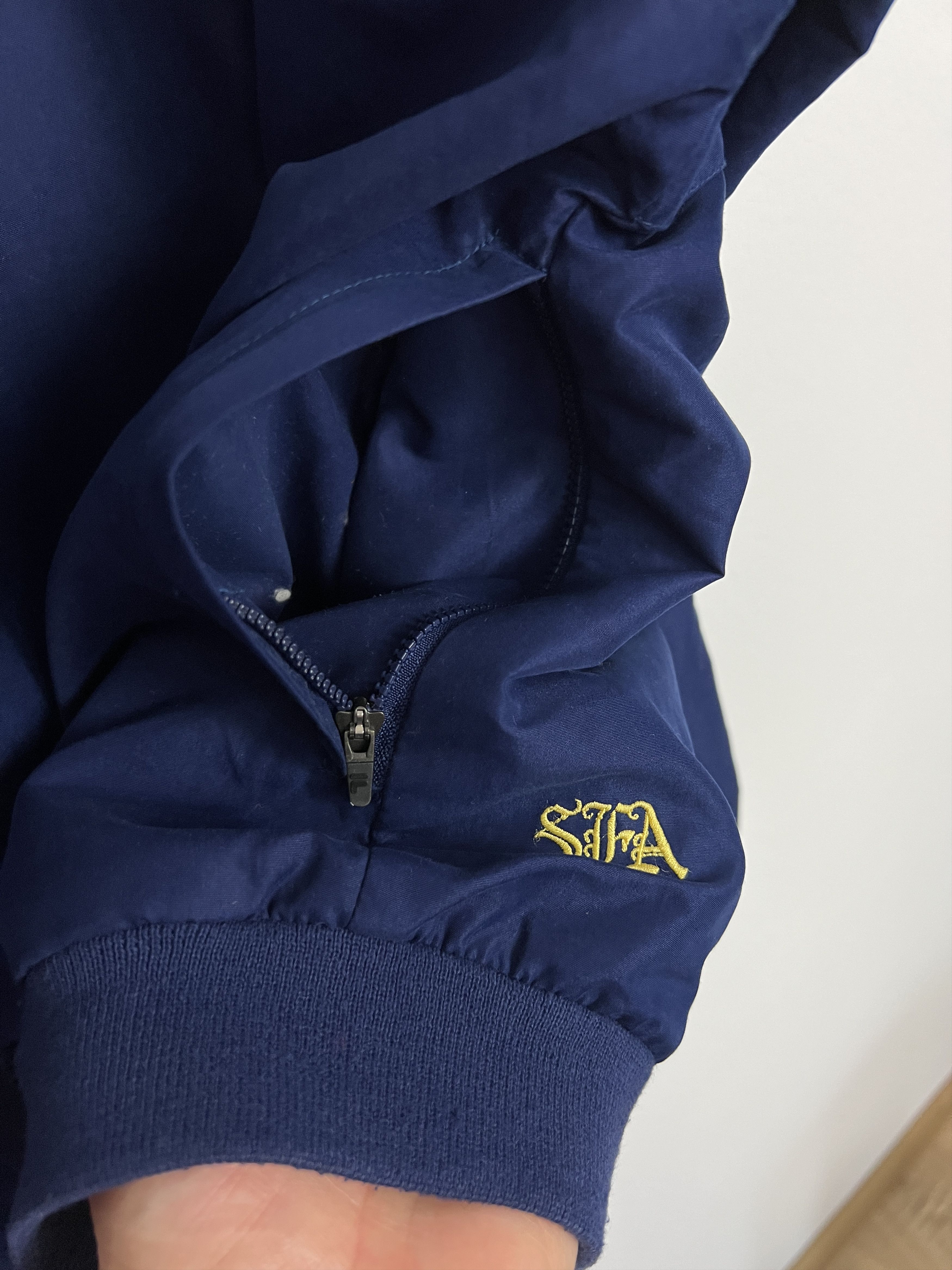 Fila Vintage 2000's Scotland Football Jacket Soccer Track Top Size US L / EU 52-54 / 3 - 6 Thumbnail