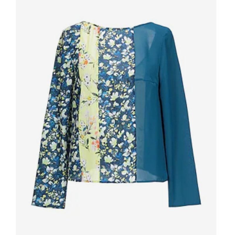 Acne Studios Acne studio Loretta Floral Print Blouse Green size 6 Size M / US 6-8 / IT 42-44 - 1 Thumbnail