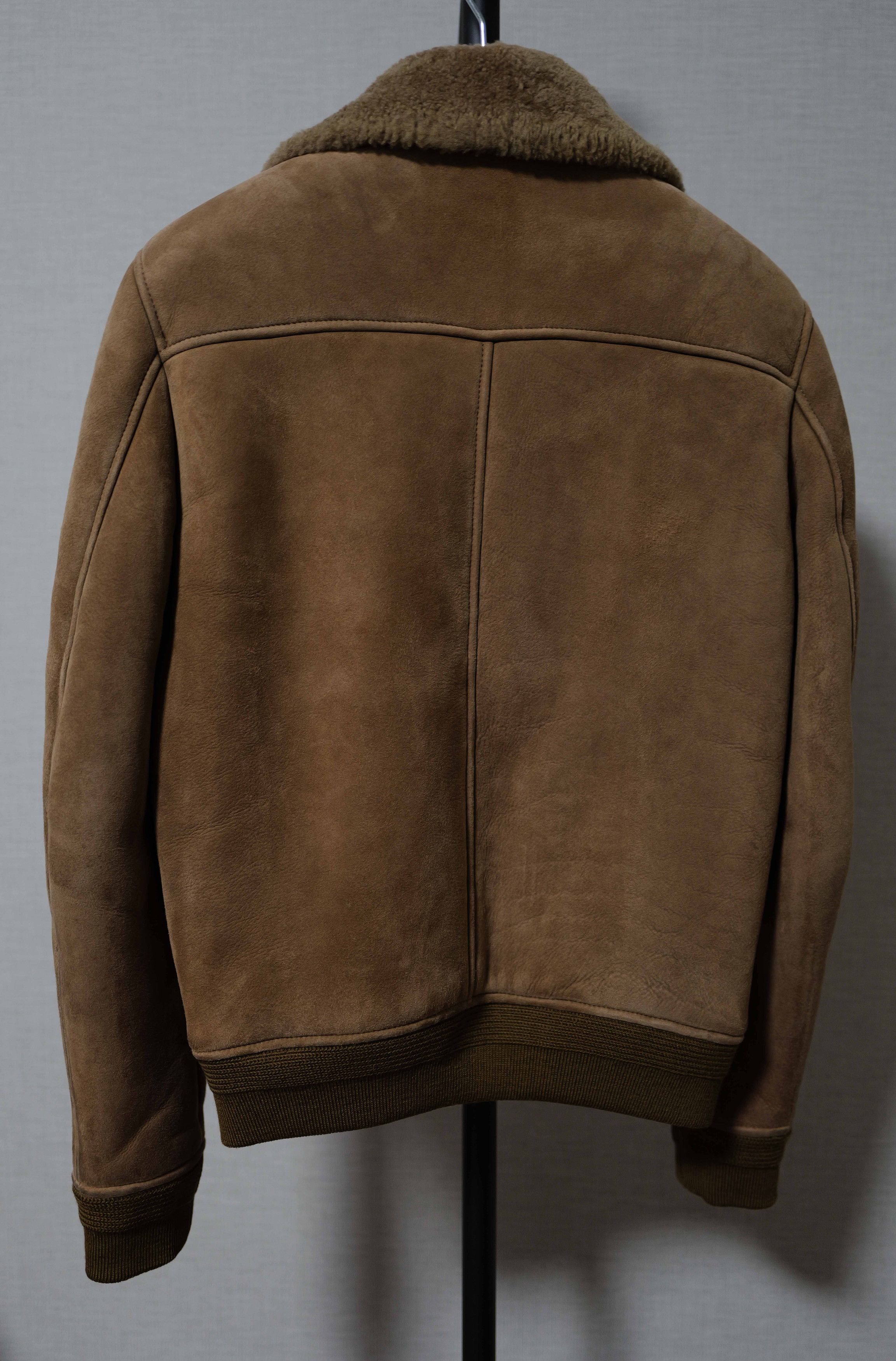 Saint Laurent Paris Saint Laurent Shearling Suede Bomber Jacket Size US S / EU 44-46 / 1 - 2 Thumbnail